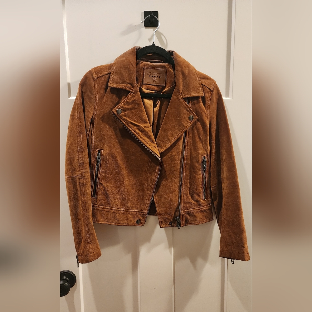 Brown Suede Women's Jacket